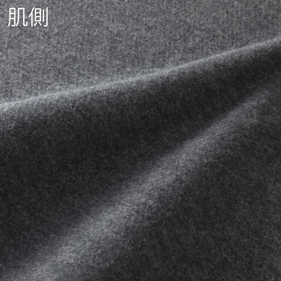【吸湿発熱】ブレスサーモアンダーウエア 厚手 for Active ロングタイツ(前開き) ブラック S