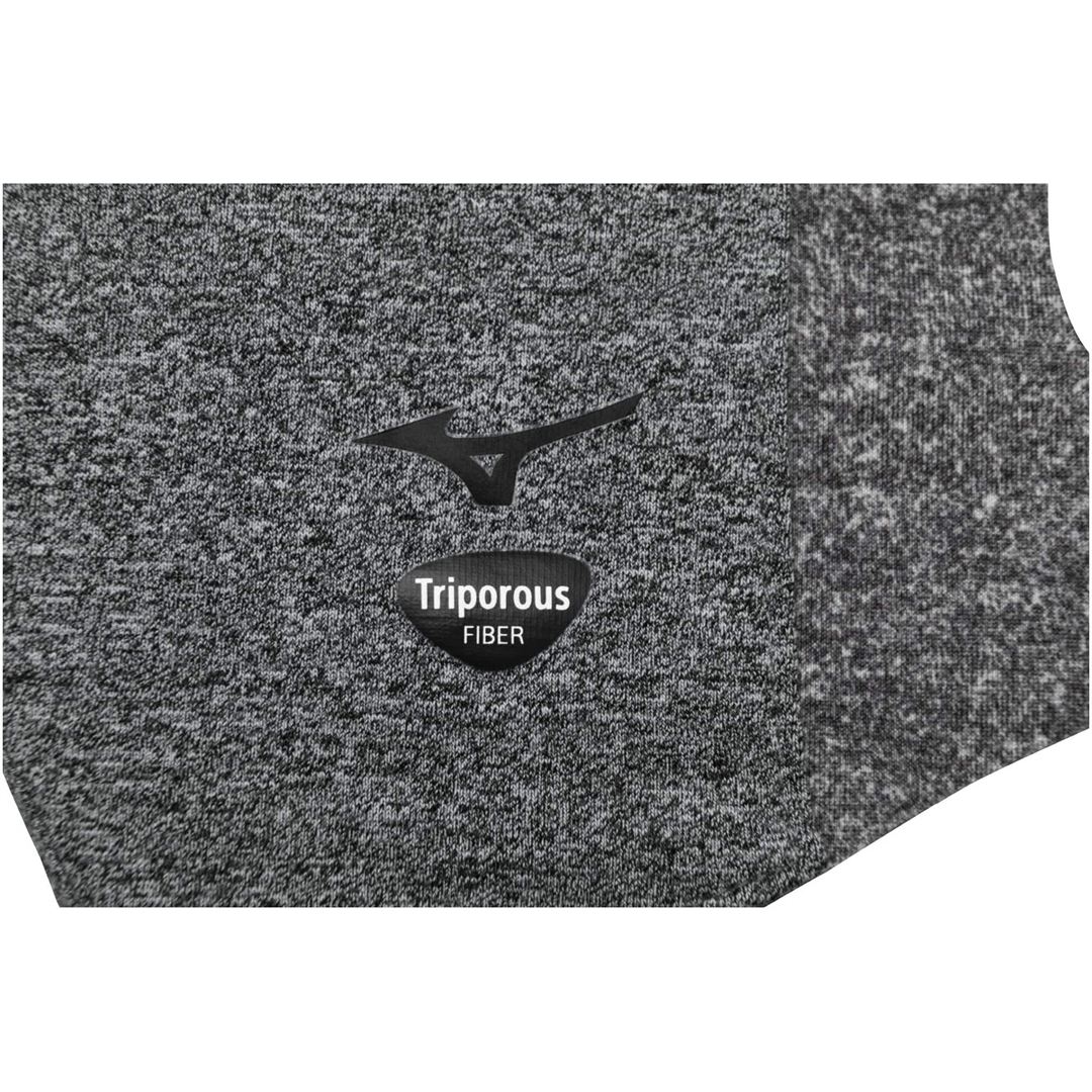 【消臭／抗菌】Triporous(トリポーラス)：マウスカバー チャコール杢 S