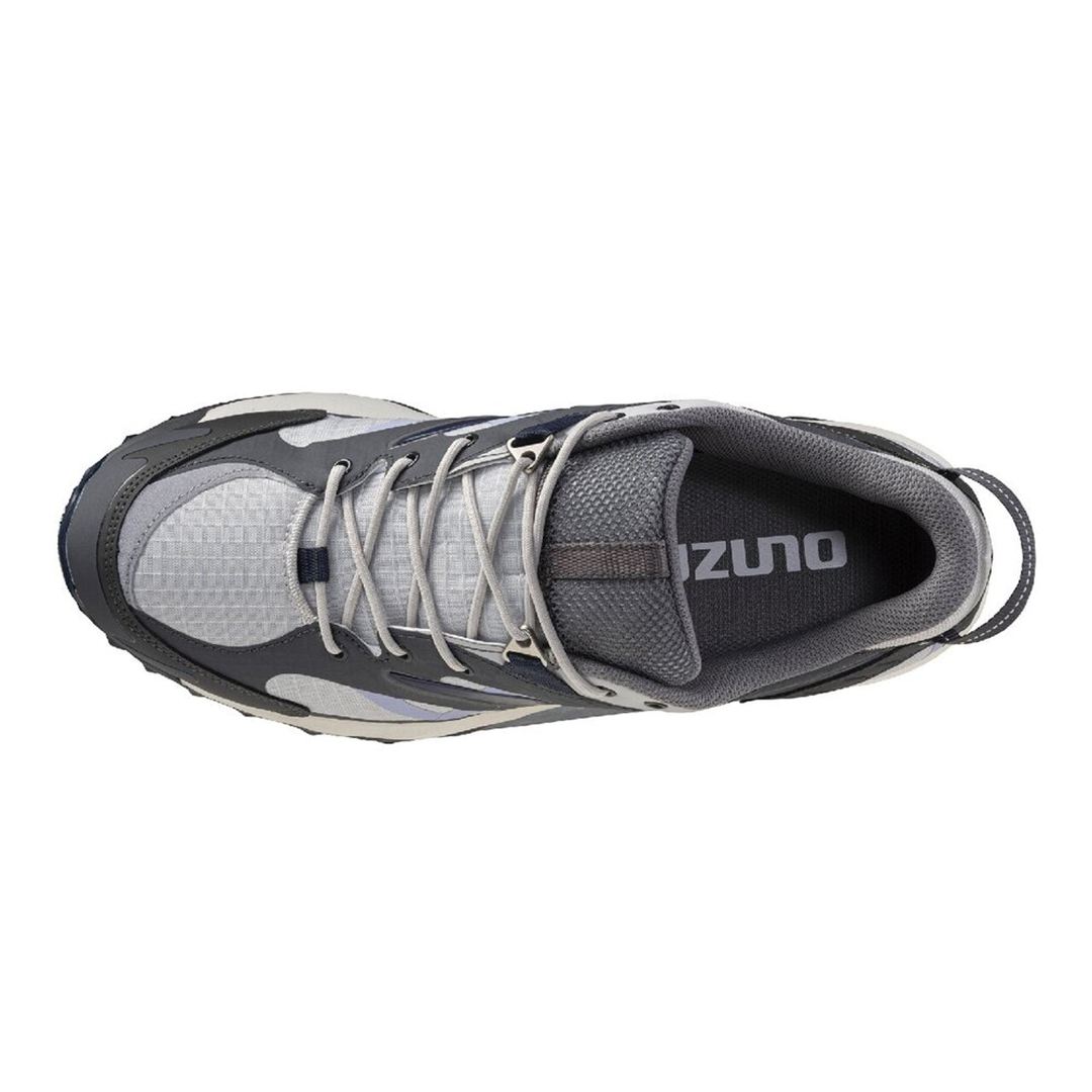 【ミズノ直営限定】WAVE MUJIN TL GTX(ゴアテックス／防水) グレー×ネイビー 30.0