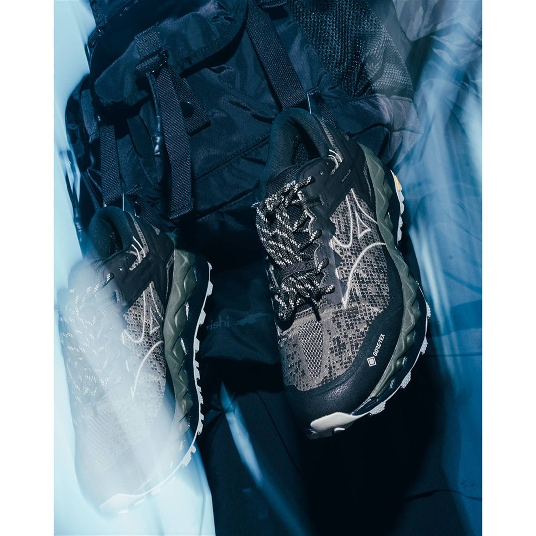 WAVE MUJIN LS GTX MAHARISHI(ゴアテックス／防水) グレー×ホワイト×ブラック 25.5