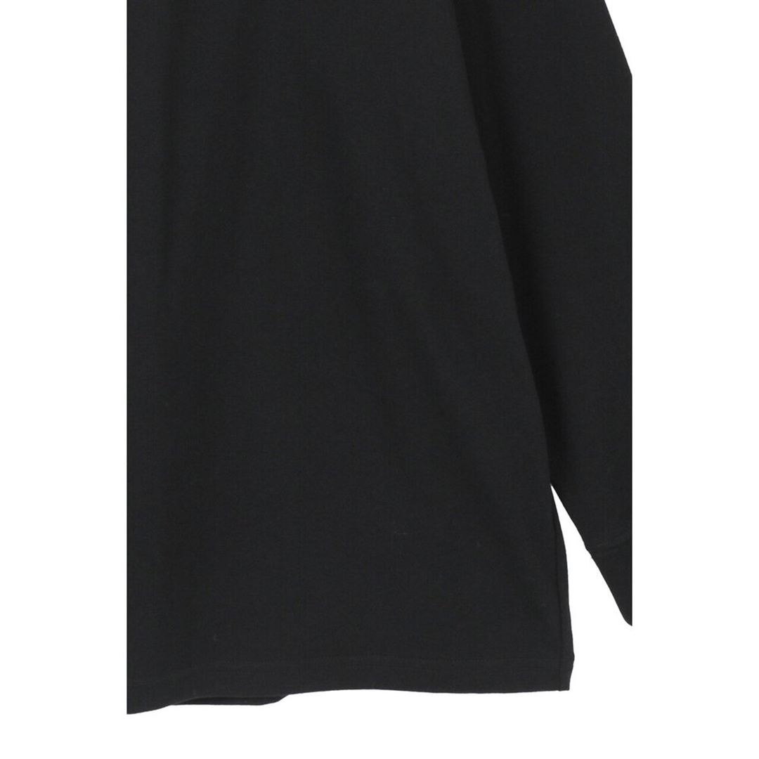 【CLANE】QUICK DRY COTTON LOGO LONG SLEEVE T-SHIRT ブラック 2