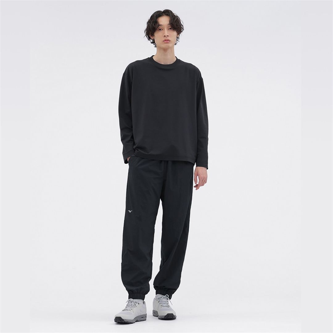 【MARGARET HOWELL】ハイゲージ鹿子ロングスリーブTシャツ DK.ネイビー M