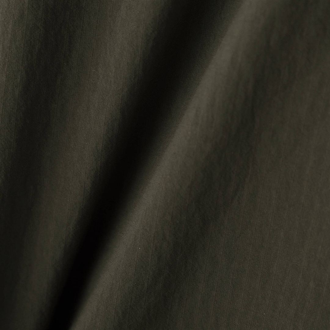 【MARGARET HOWELL】ウォーターリパレントタスランナイロンリップジャケット DK.カーキ M