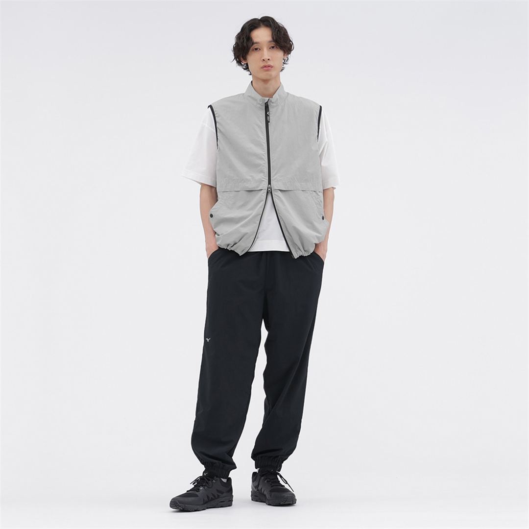 【MARGARET HOWELL】ウォーターリパレントタスランナイロントラウザー DK.ネイビー XL