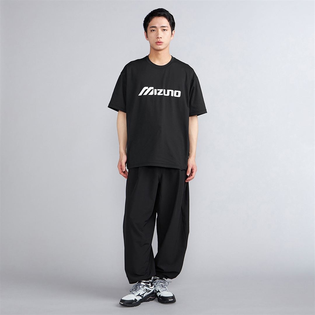 ワードマークロゴTシャツ ブラック S