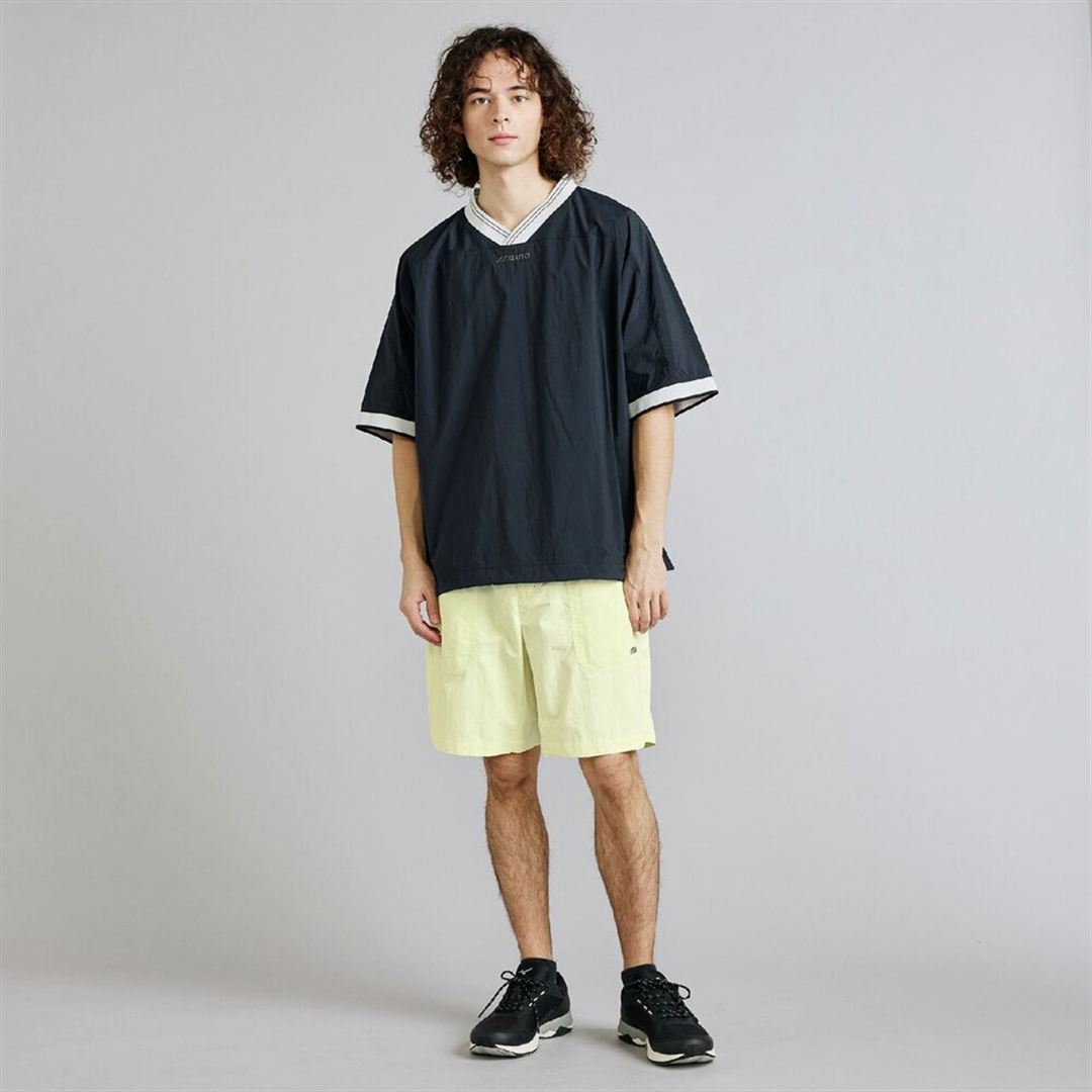 ウォーターリパレントフィールドショートパンツ シルバングリーン XL