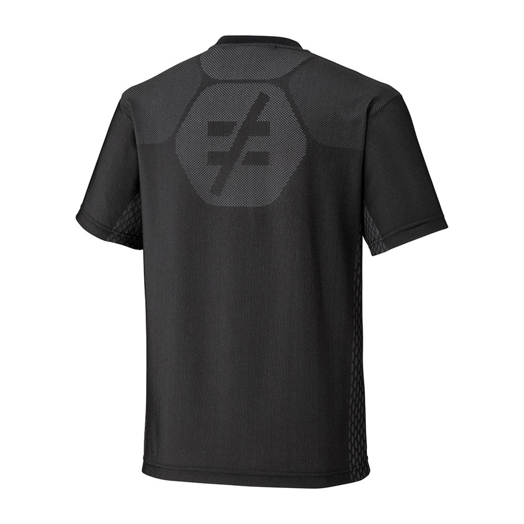 【ミズノ公式オンライン限定】ダブルラッセルジャカードTシャツ グレー XL