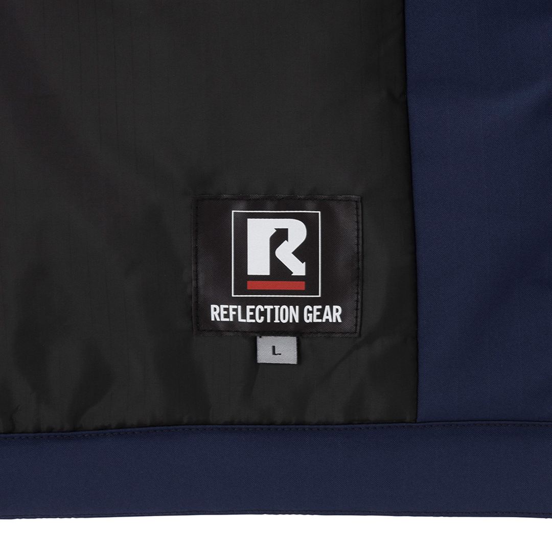 【吸湿発熱】ブレスサーモ中綿ブルゾン(エコ素材／ミドル丈) ブラック XL