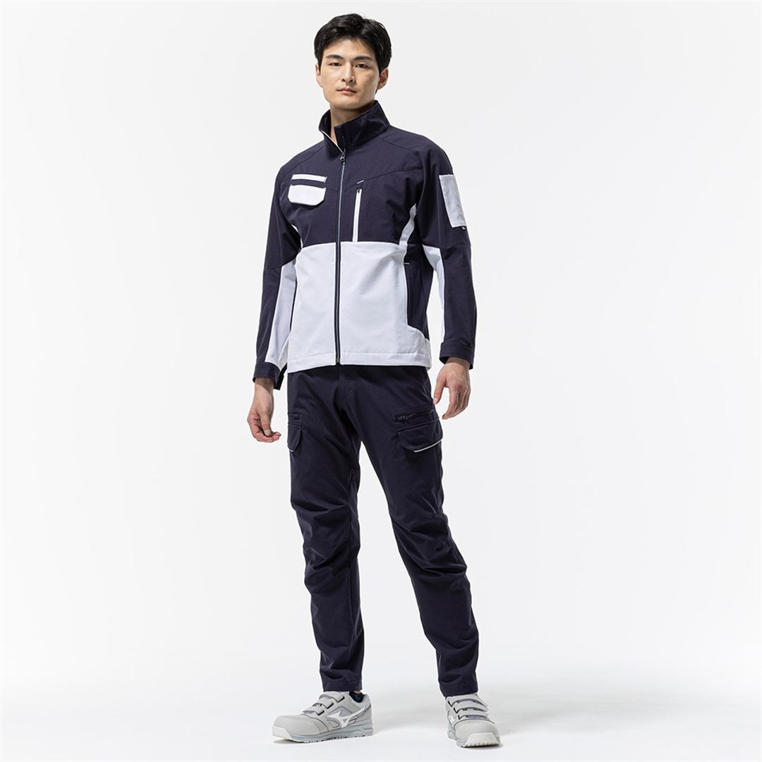 ワークパンツ ストレッチ(制電) ネイビー XS