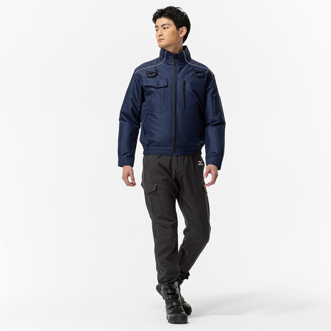 エアリージャケット TOUGH フルハーネス型安全帯対応モデル(ファン・バッテリー別売り) ドレスネイビー S