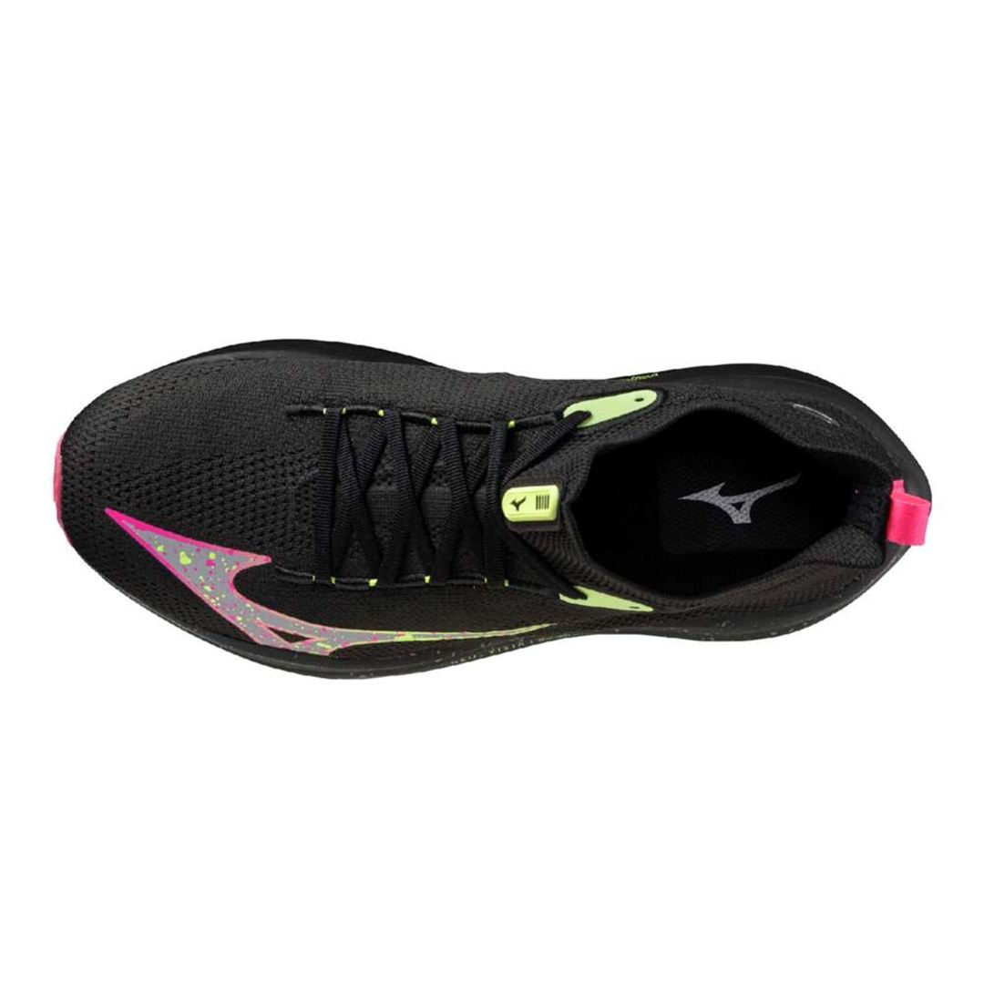 MIZUNO NEO VISTA(ランニング) ブラック×ピンク×イエロー 23.0