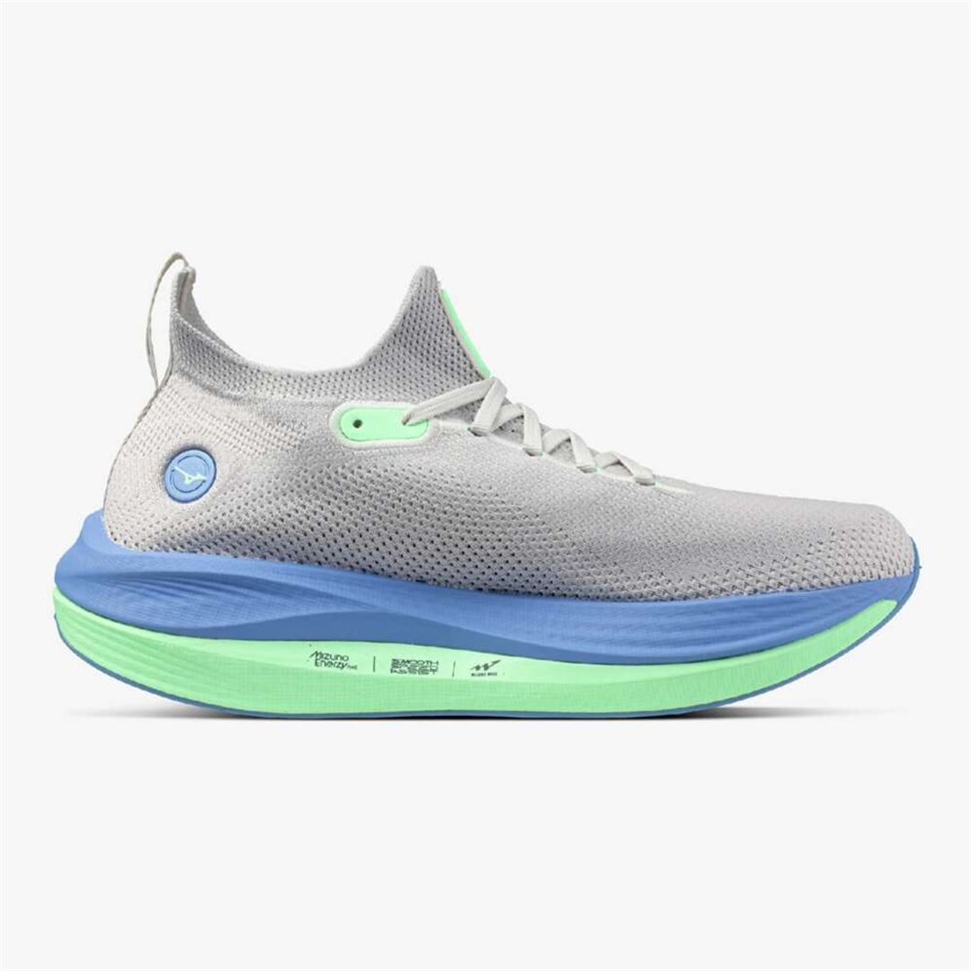 MIZUNO NEO VISTA(スピードワーク／テンポ走) ライトグレー×ミントグリーン×ブルー 25.0