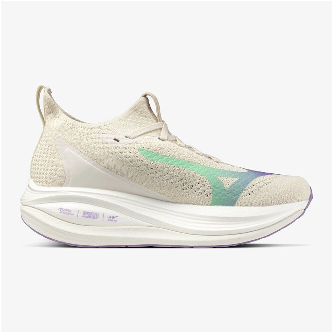 MIZUNO NEO VISTA2(スピードワーク／テンポ走) オフホワイト×パープル×スカイブルー 23.0