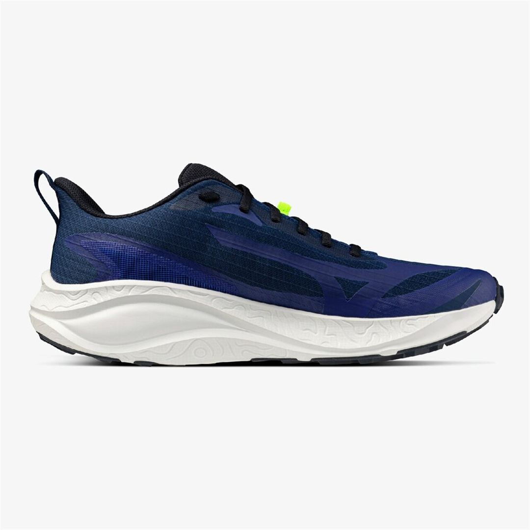 【ミズノ直営限定】MIZUNO NEO LUMINA(トレイル) ブルー×イエロー×ホワイト 25.0