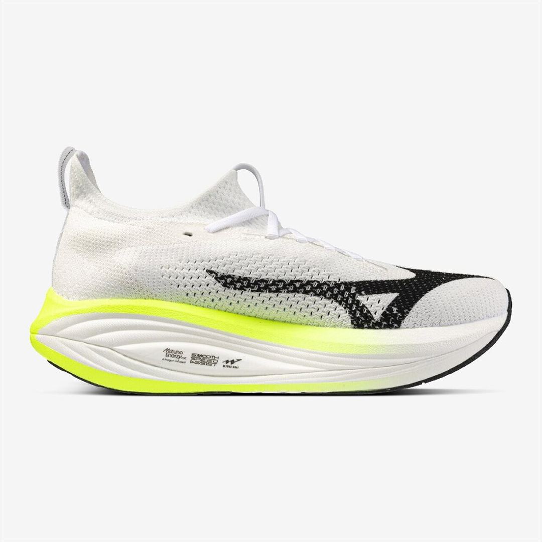 MIZUNO NEO VISTA3(スピードワーク／テンポ走) ホワイト×ブラック×オレンジ 28.0