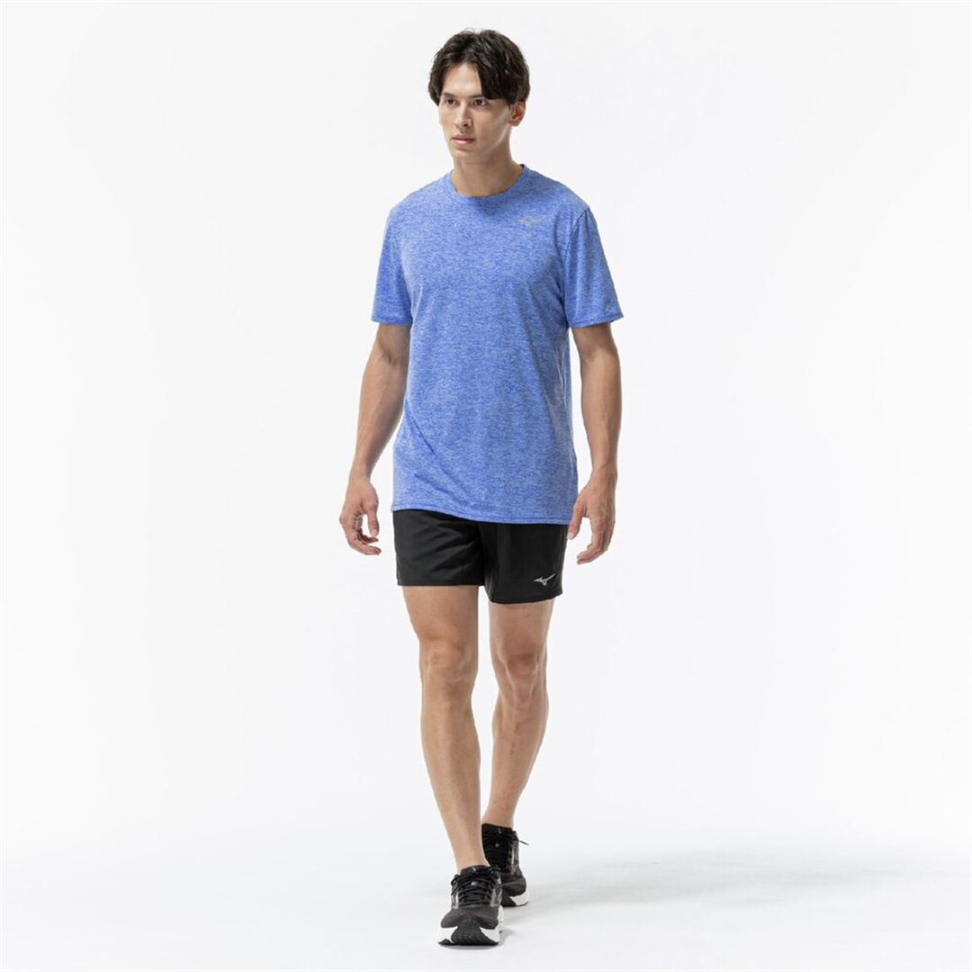 クイックドライTシャツ ダズリングブルー S