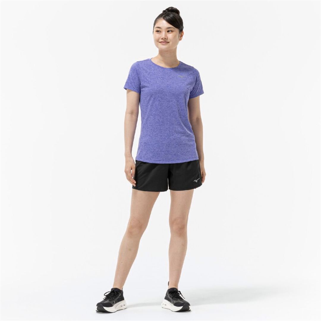 クイックドライTシャツ アイリスブルーム S