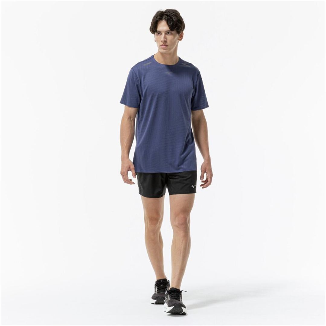 クイックドライ ジャカード Tシャツ エステートブルー XL