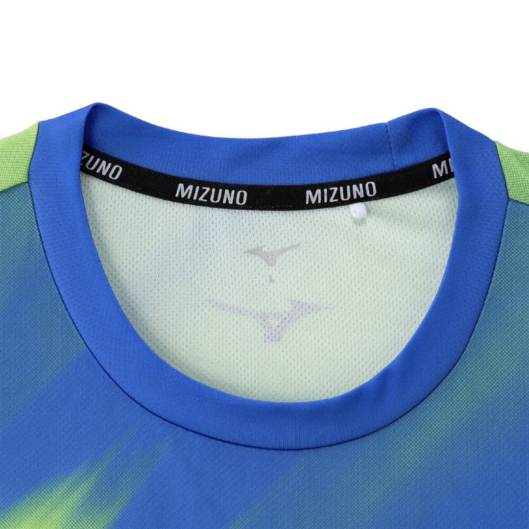 【ミズノ直営限定】クイックドライ Tシャツ ダズリングブルー S
