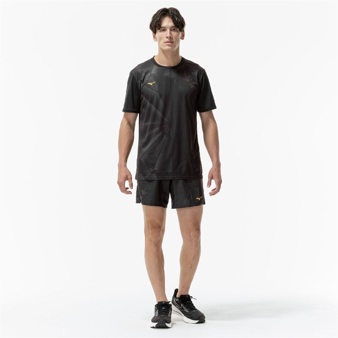 【汗処理／通気】ドライエアロフローグラフィックTシャツ ヤマオリ S
