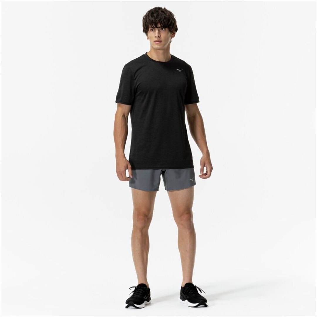 ランニング マルチポケットパンツ 6インチ グレー XL