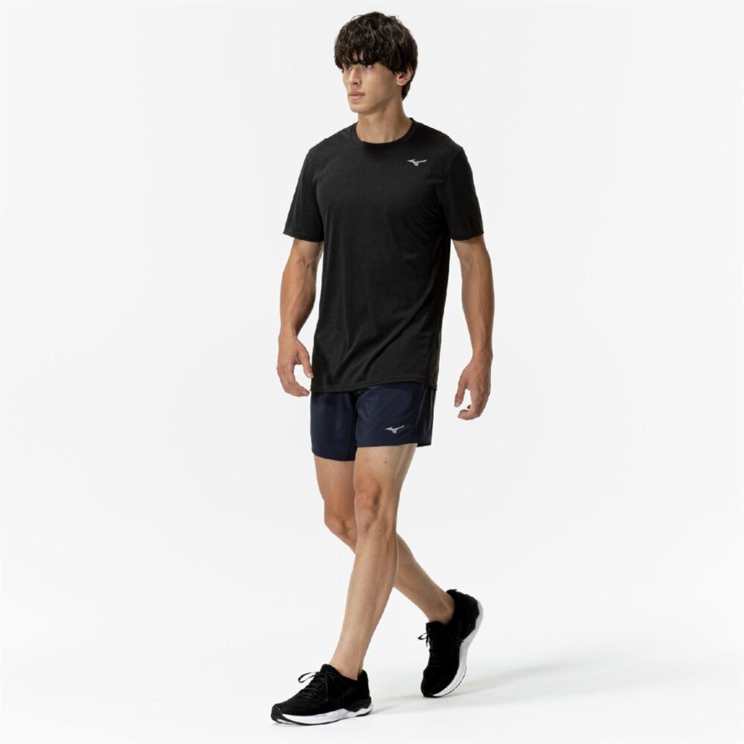 ランニング マルチポケットパンツ プラス 7インチ ネイビー XL
