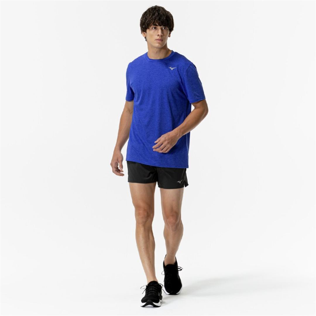 【ミズノ直営限定】ランニング マルチポケットパンツ プラス 7インチ(インナー付) ブラック XL