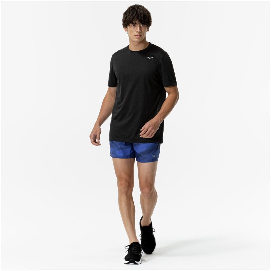 ランニング マルチポケットパンツ グラフィック6インチ リフレックスブルー XL