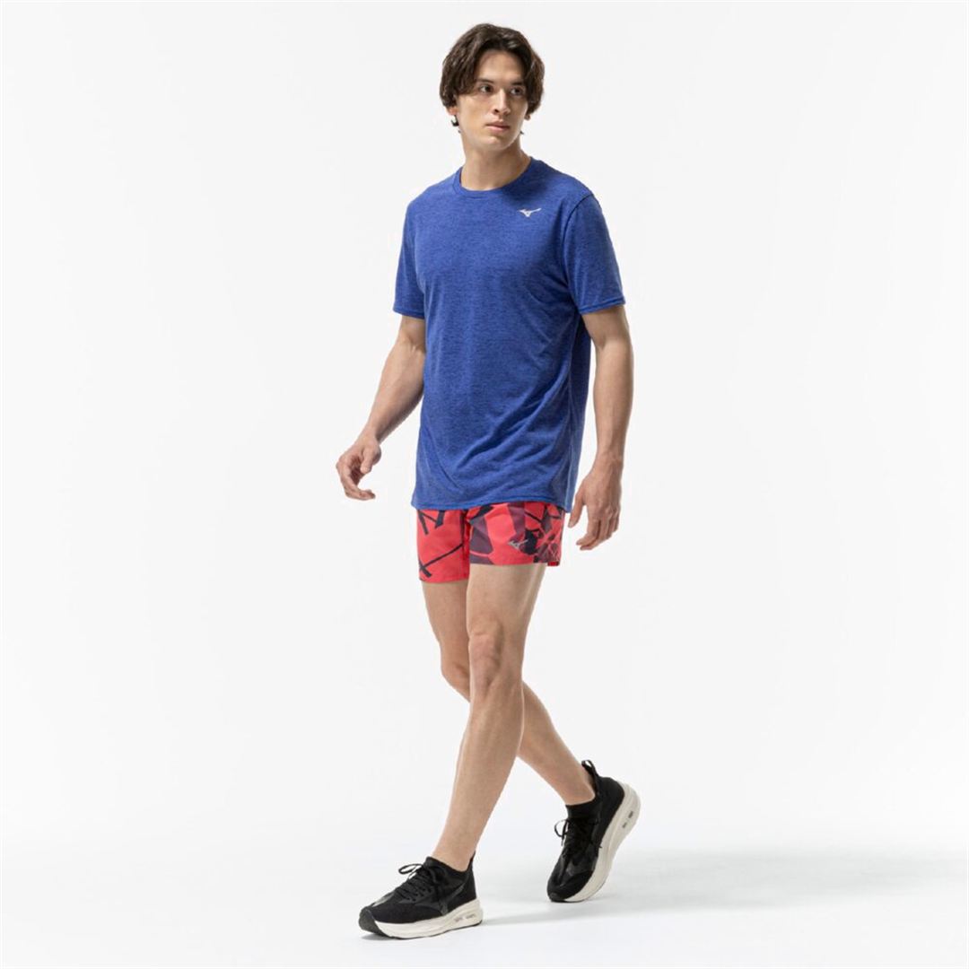 ランニング マルチポケットパンツ グラフィック6インチ パラダイスピンク XL
