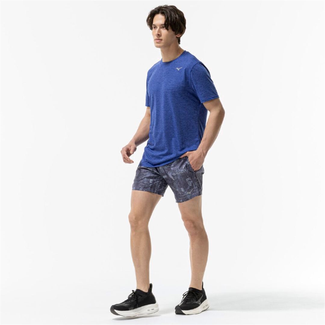 ランニング マルチポケットパンツ プラス グラフィック7インチ グレーストーン XL