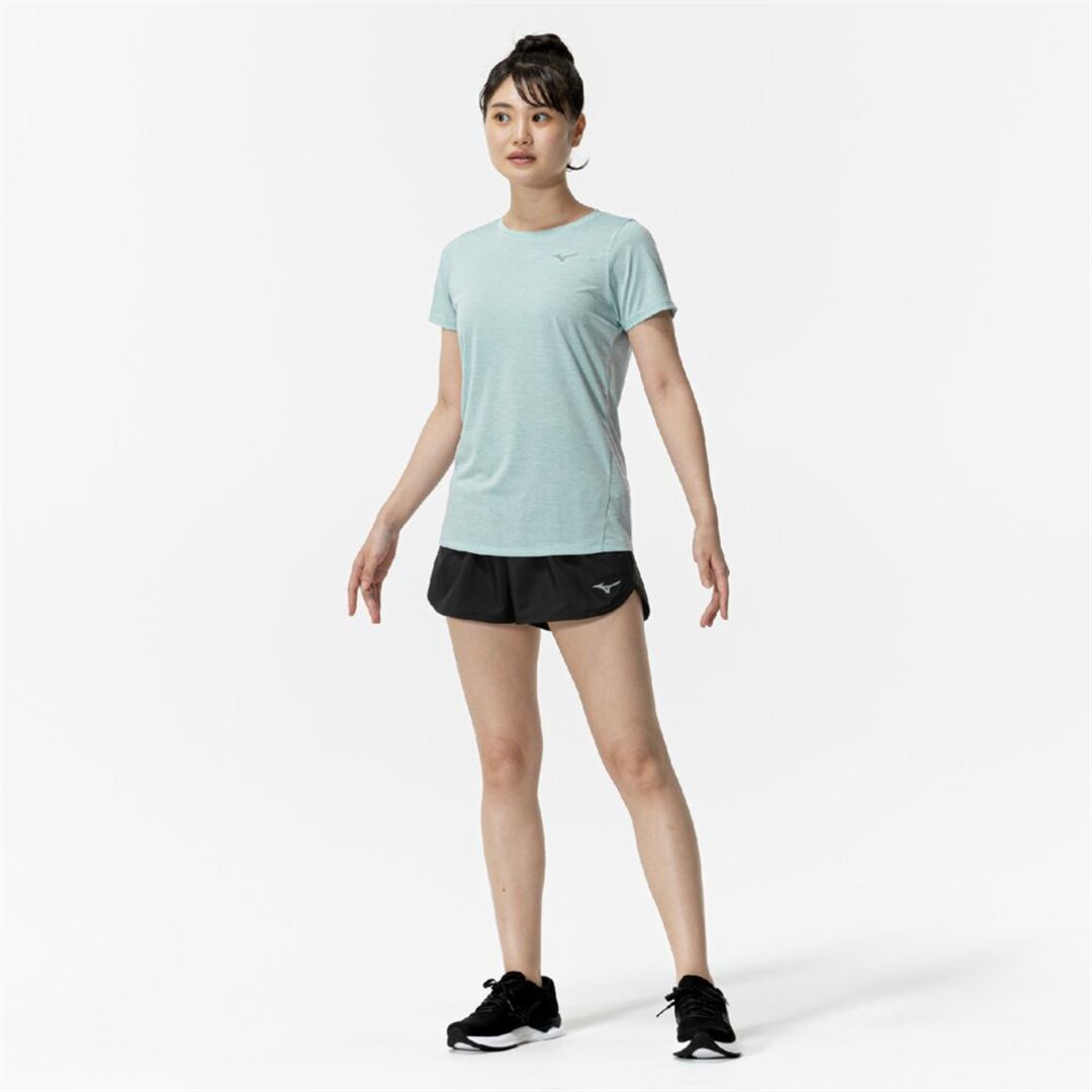 ランニング マルチポケットパンツ 4インチ ブラック S