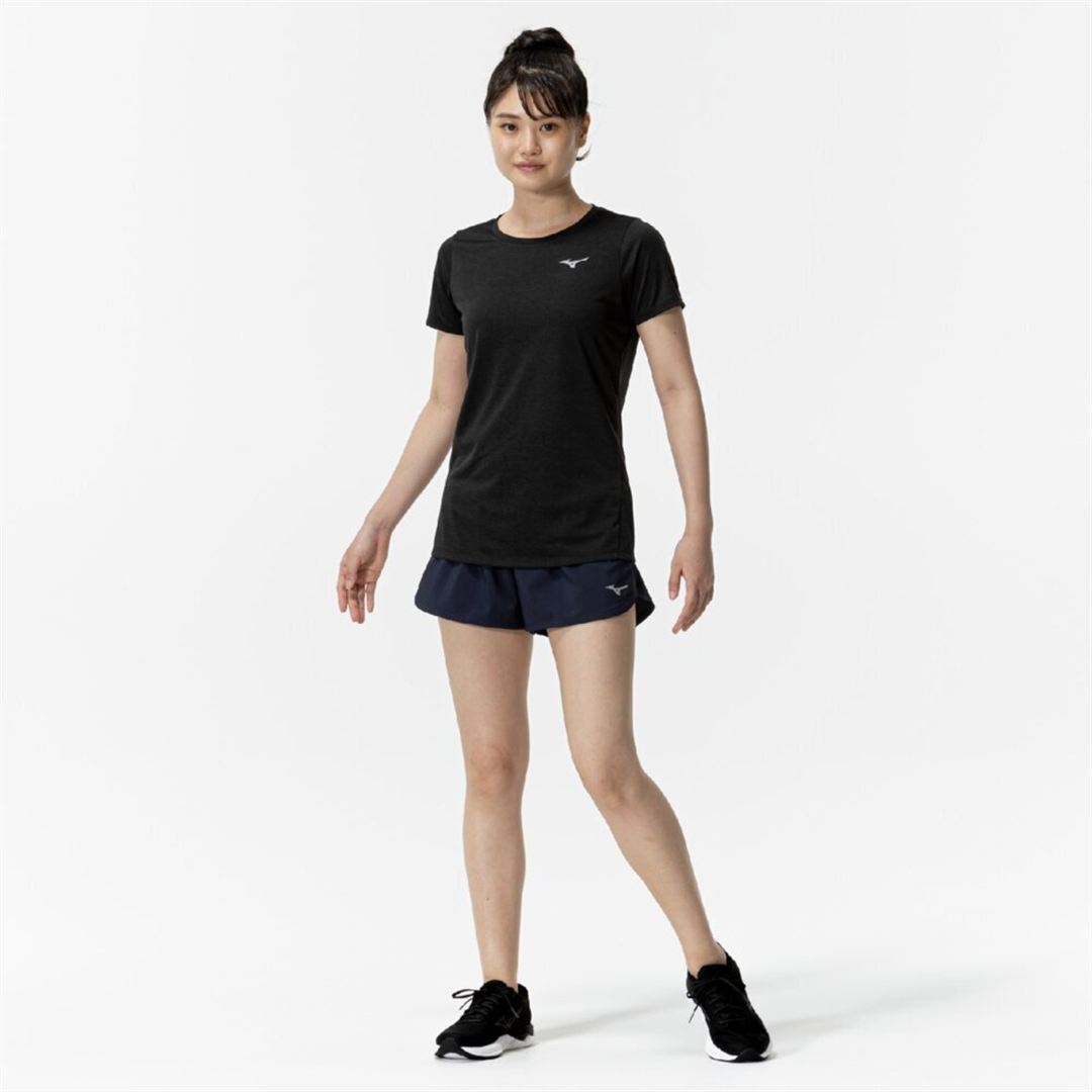 ランニング マルチポケットパンツ 4インチ ネイビー XL