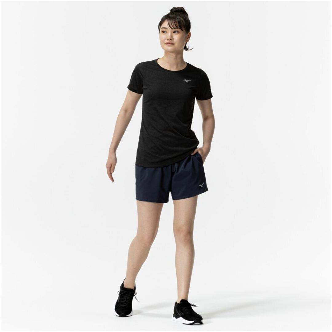 ランニング マルチポケットパンツ プラス 6.5インチ ネイビー XL