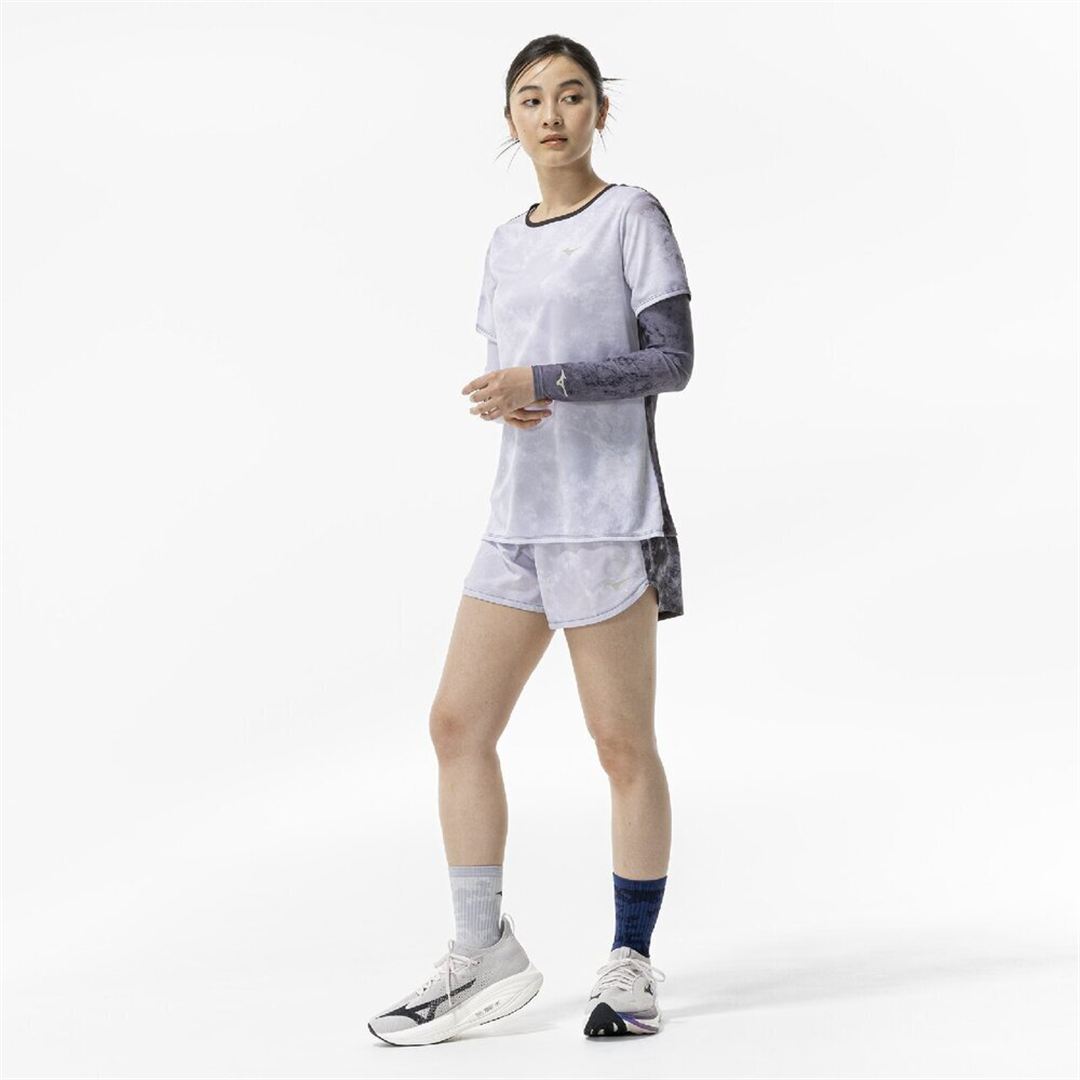 ランニング マルチポケットパンツ グラフィック4インチ ツキカゲ XL
