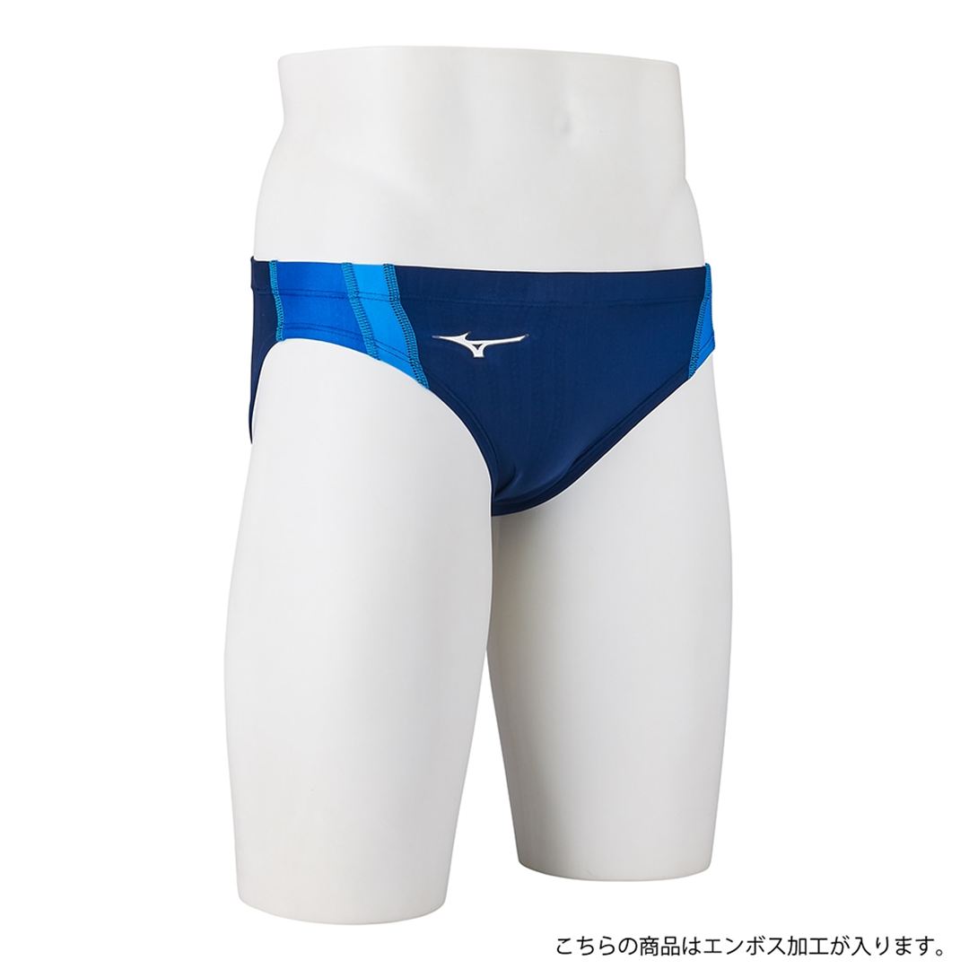 【STREAM ACE】競泳用Vパンツ ネイビー×ブルー XS