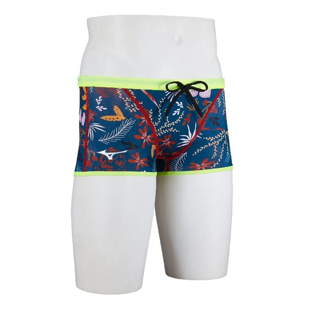 【Ri collection】競泳練習用ショートスパッツ(リバーシブル) レッド XS