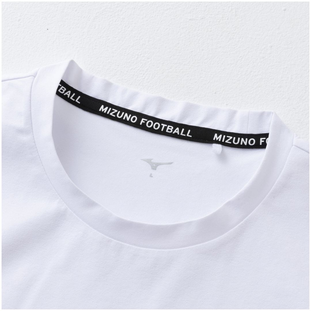 【ミズノ直営限定】モレリア2 25th ワッペンTシャツ ホワイト 2XL