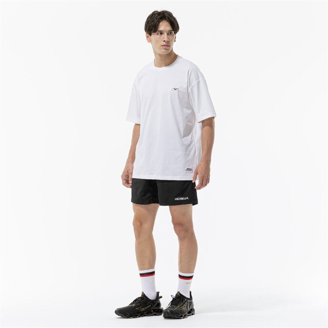 モレリア ストレッチソフトドライTシャツ ホワイト S