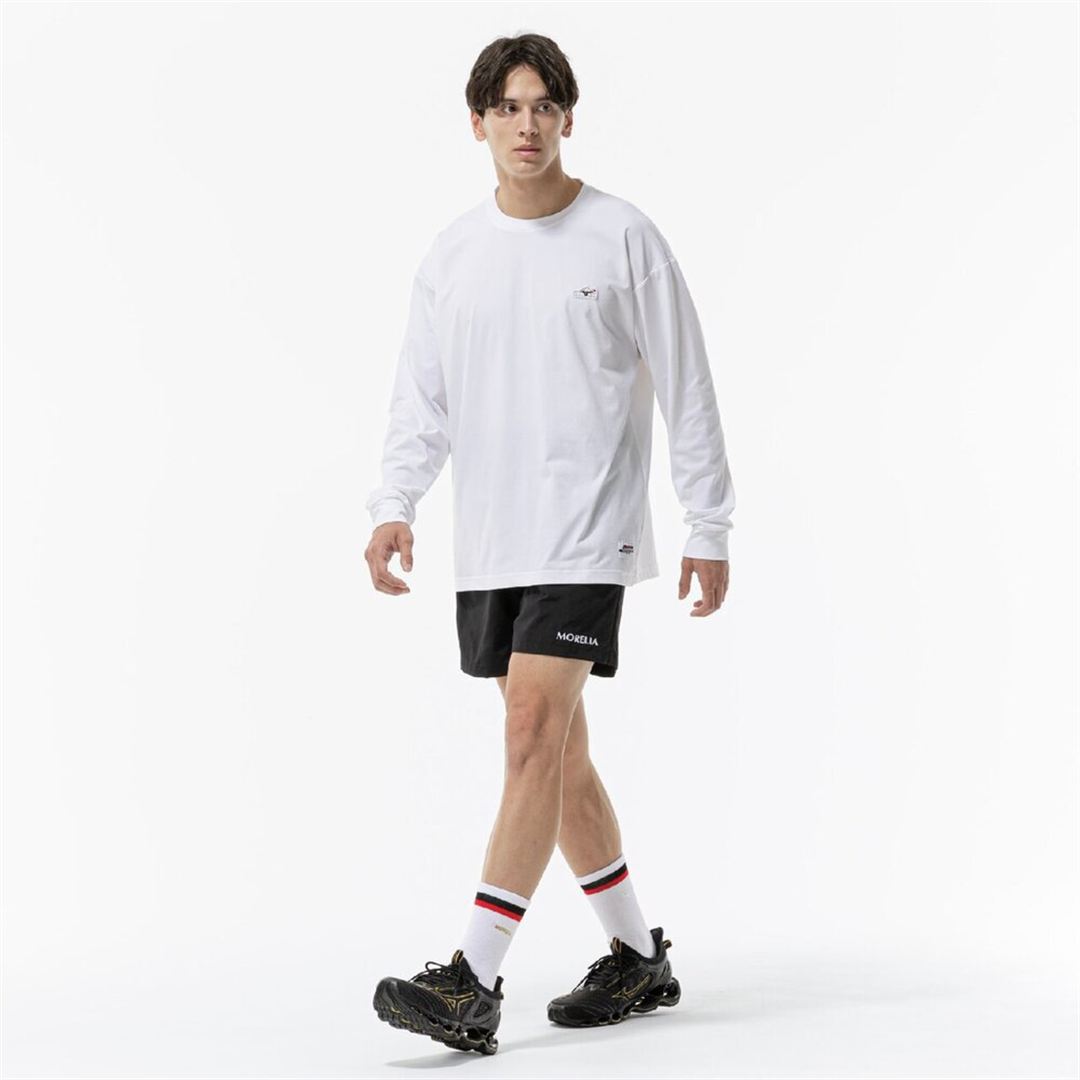 モレリア ストレッチソフトドライTシャツ(長袖) ホワイト XL