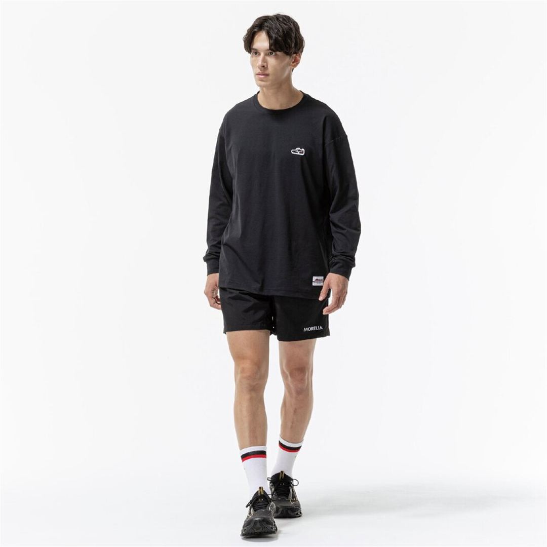 モレリア ストレッチソフトドライTシャツ(長袖) ブラック XL