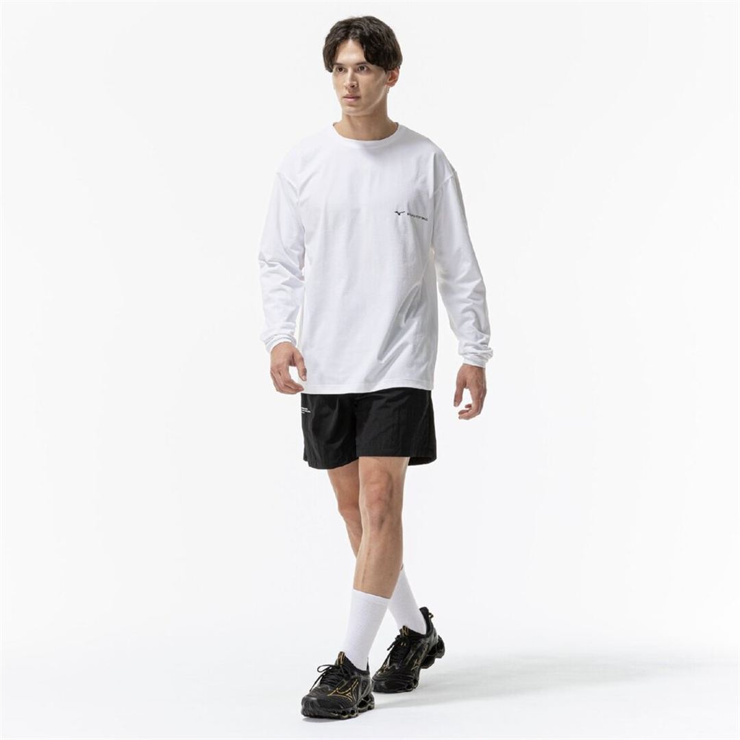 ストレッチソフトドライTシャツ(長袖) ホワイト S