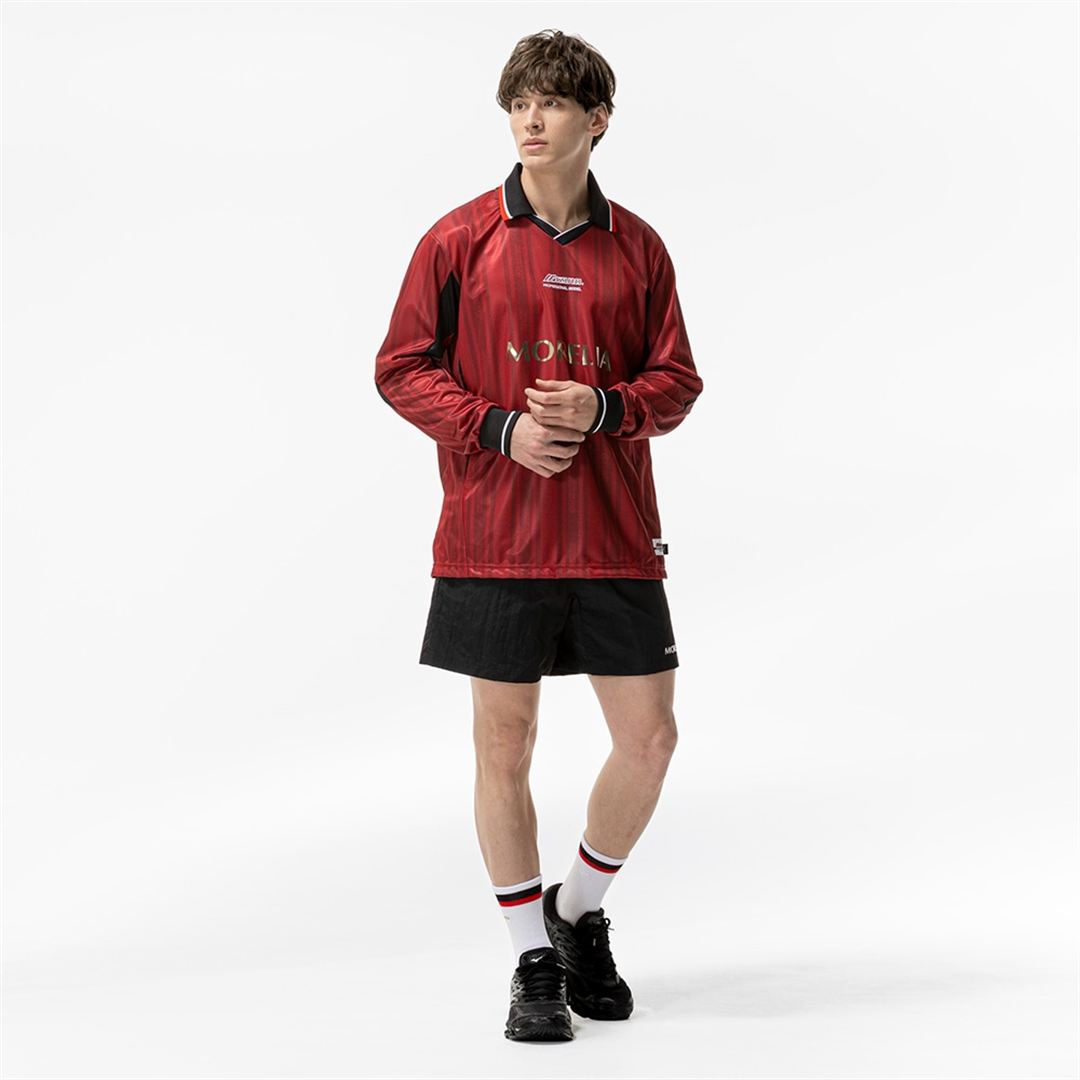 モレリア クラシックTシャツ(長袖) レッド XL