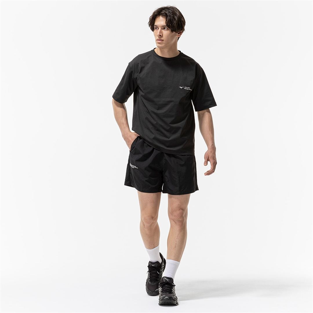 ウーブンバギーショートパンツ ブラック XL