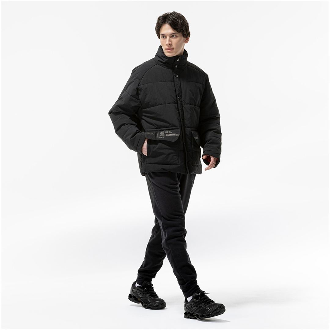 【吸湿発熱】モレリア ブレスサーモキルティングジャケット ブラック XL
