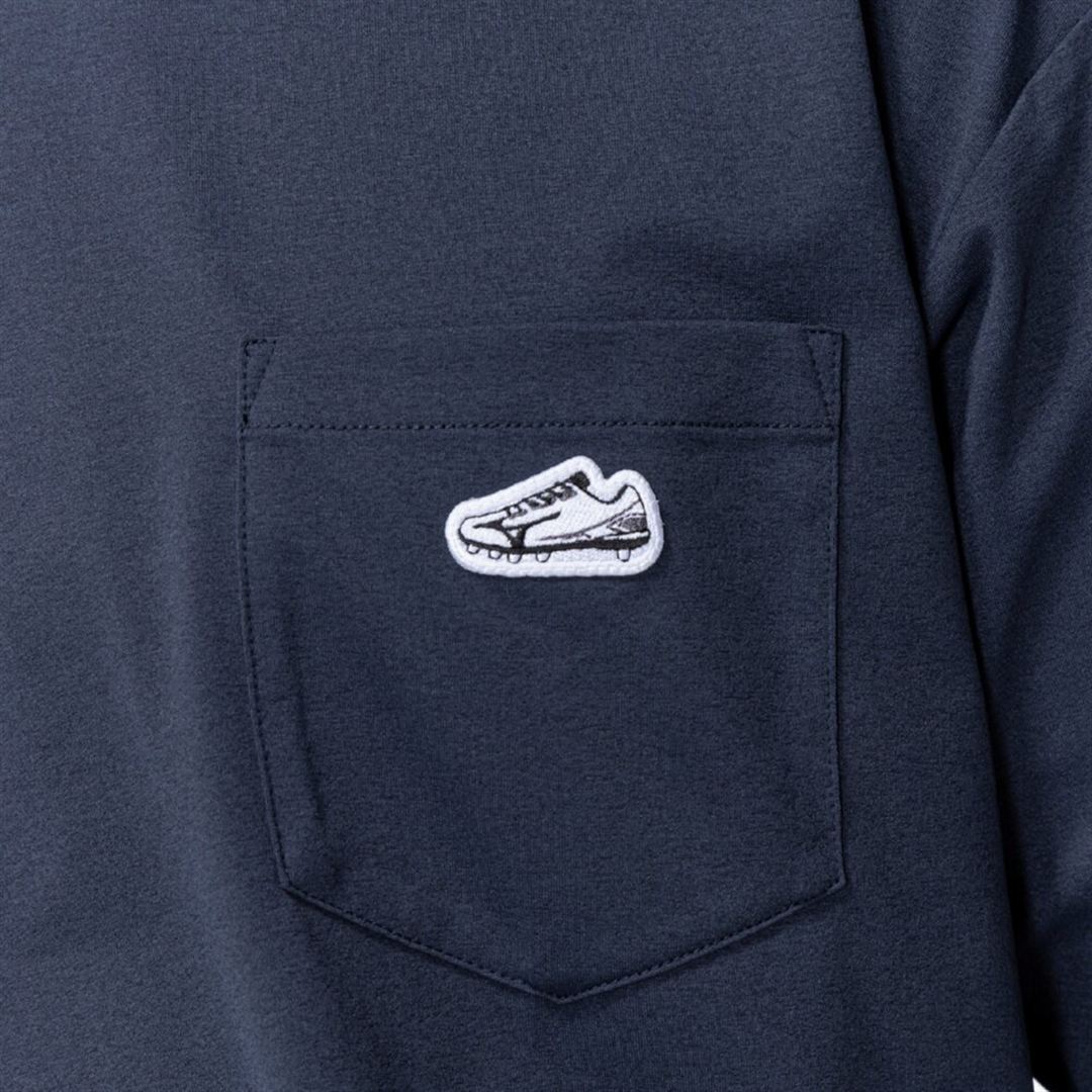【ミズノ直営限定】ワンポイントロゴ ロングTシャツ サルート XO