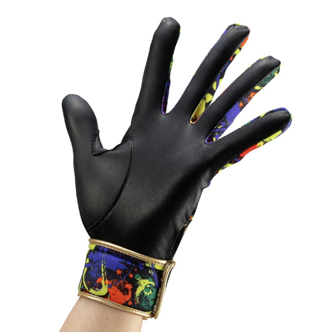 【ミズノ直営限定／ミズノプロ】ネオダイバーシティ モーションアークUF【両手用】 ブラック×ゴールド 25