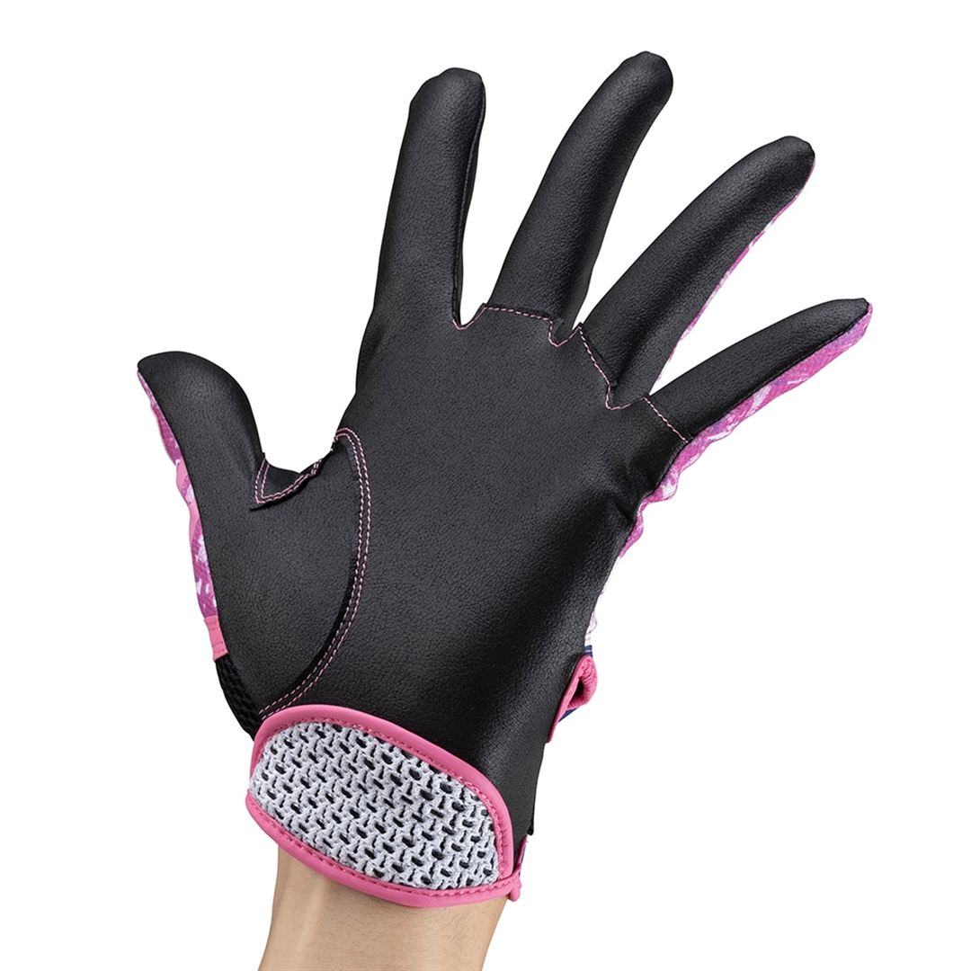【ミズノプロ】守備手袋 26年秋冬限定カラー【左手用】 ブルー×ピンク×ピンク M