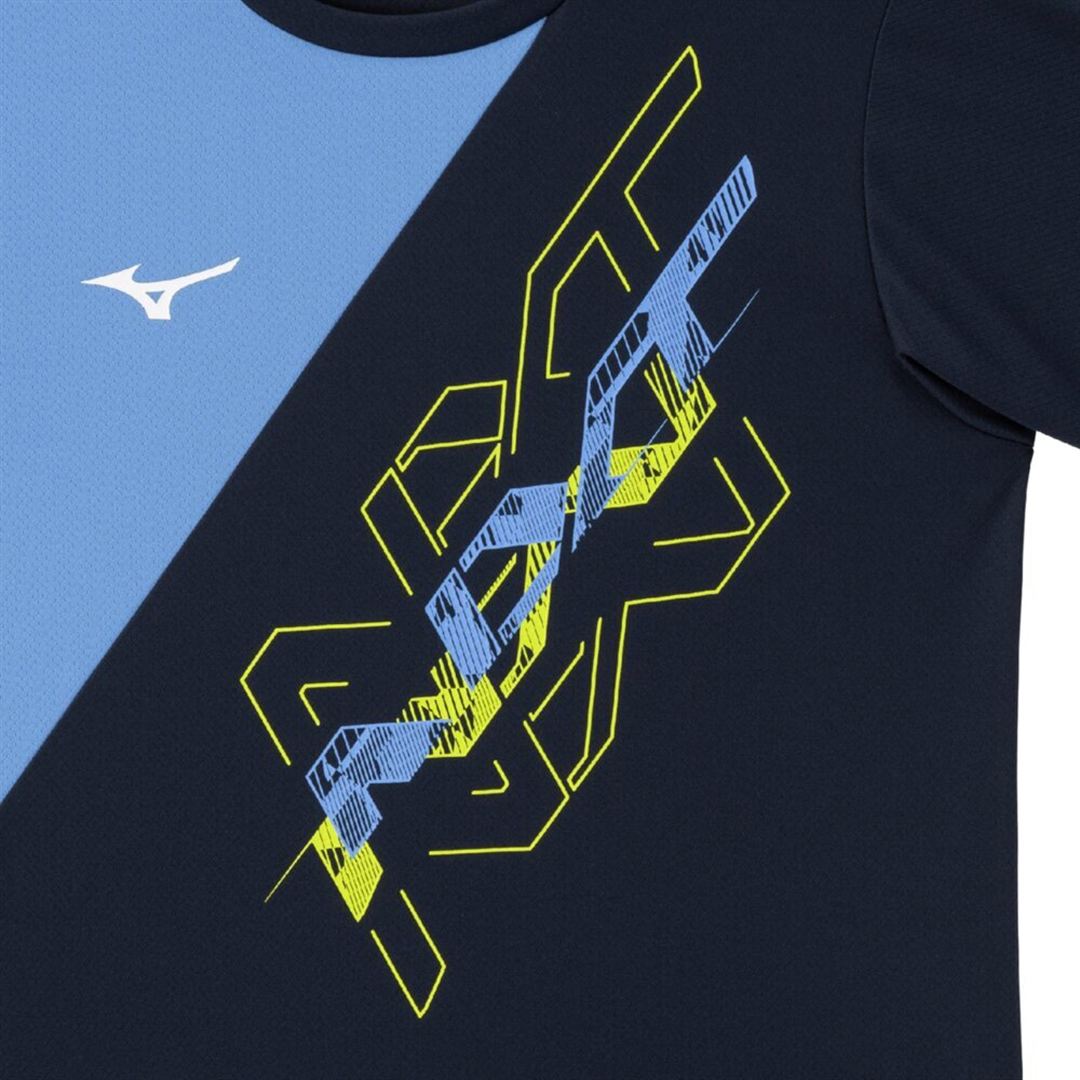 【接触冷感】アイスタッチTシャツ ドレスネイビー S