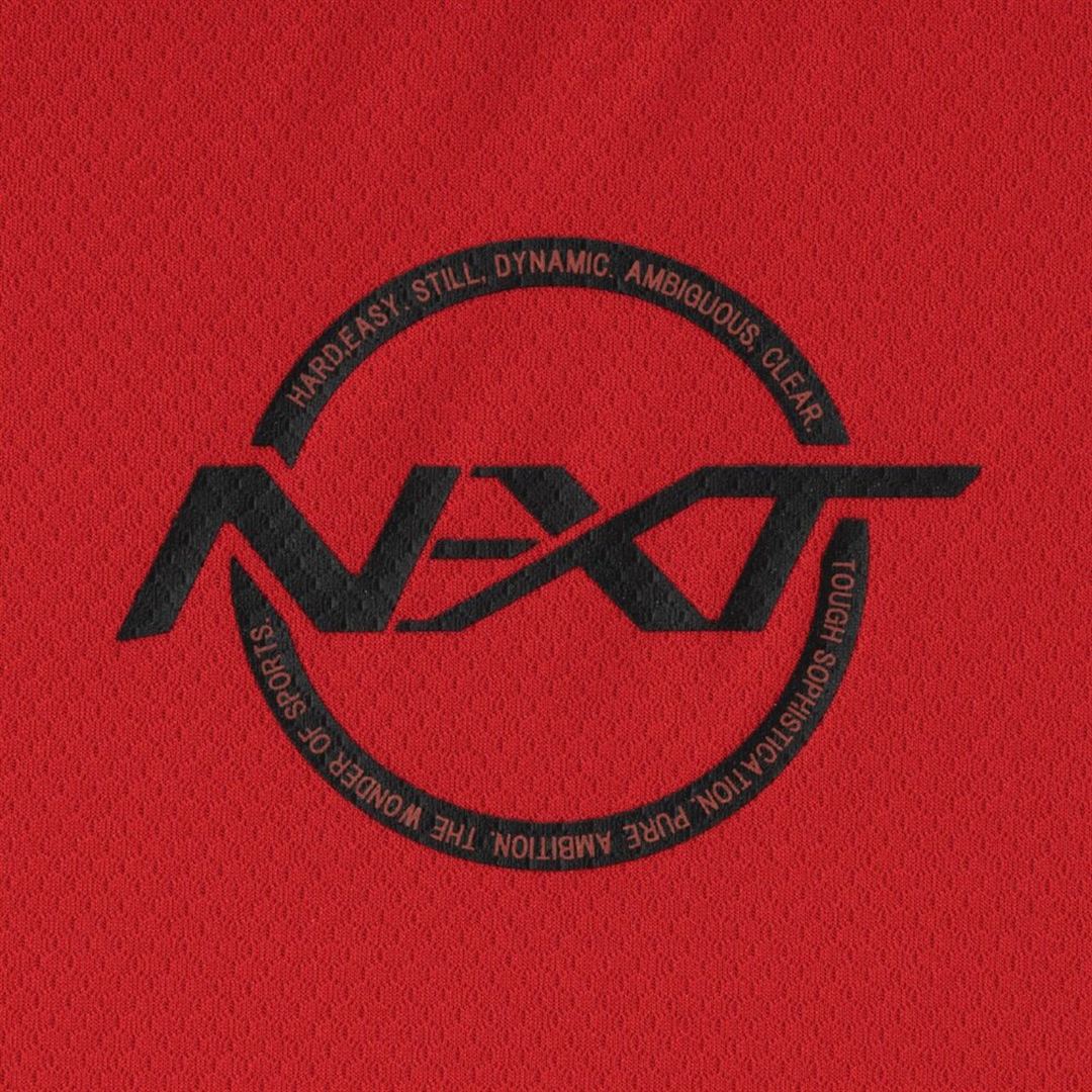 【接触冷感】N-XT アイスタッチノースリブシャツ チャイニーズレッド M