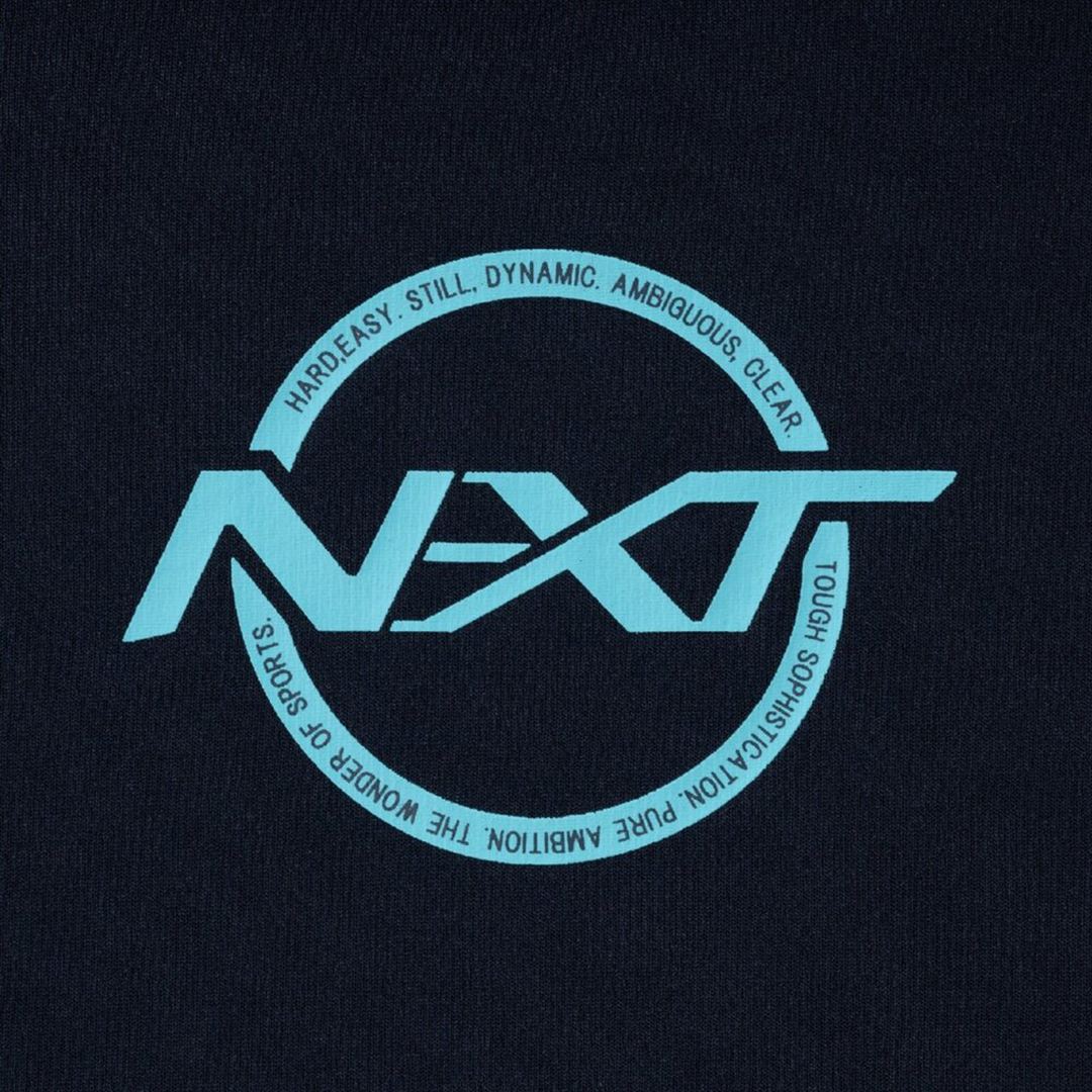 【抗菌防臭／防汚 】N-XT PureHyperTシャツ ディープネイビー XL